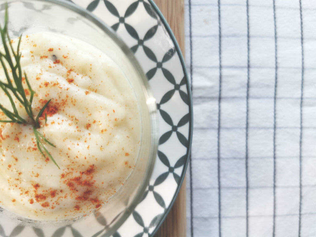 Purée de topinambours